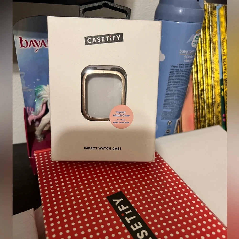 Casetify impact case rosegold 41mm